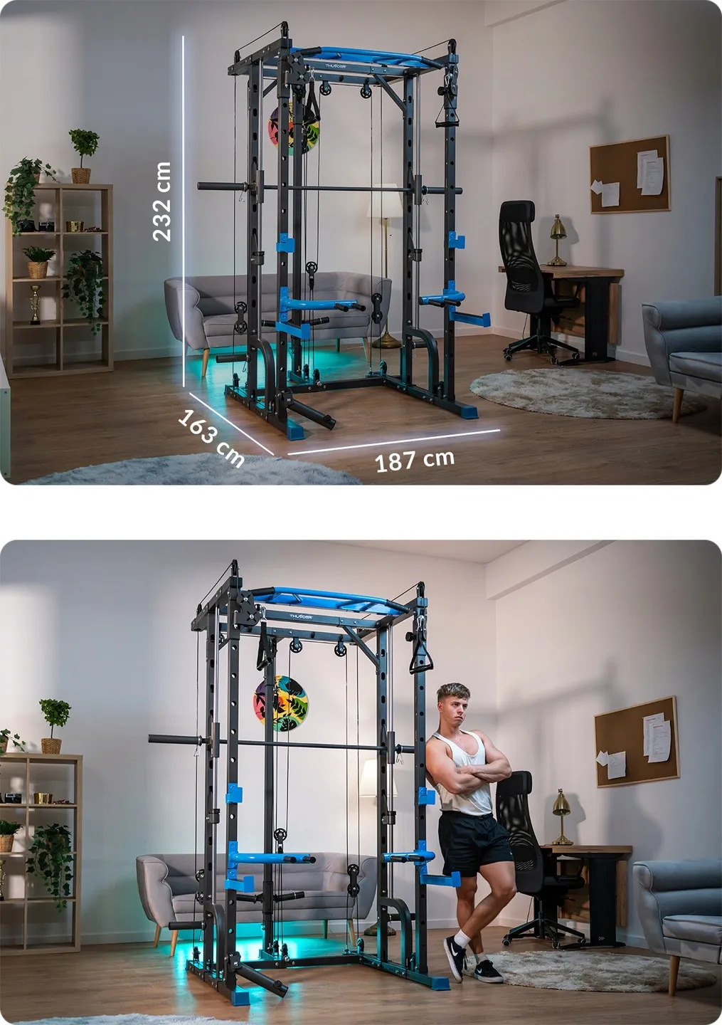 SLIDE-poort – zijaanzicht