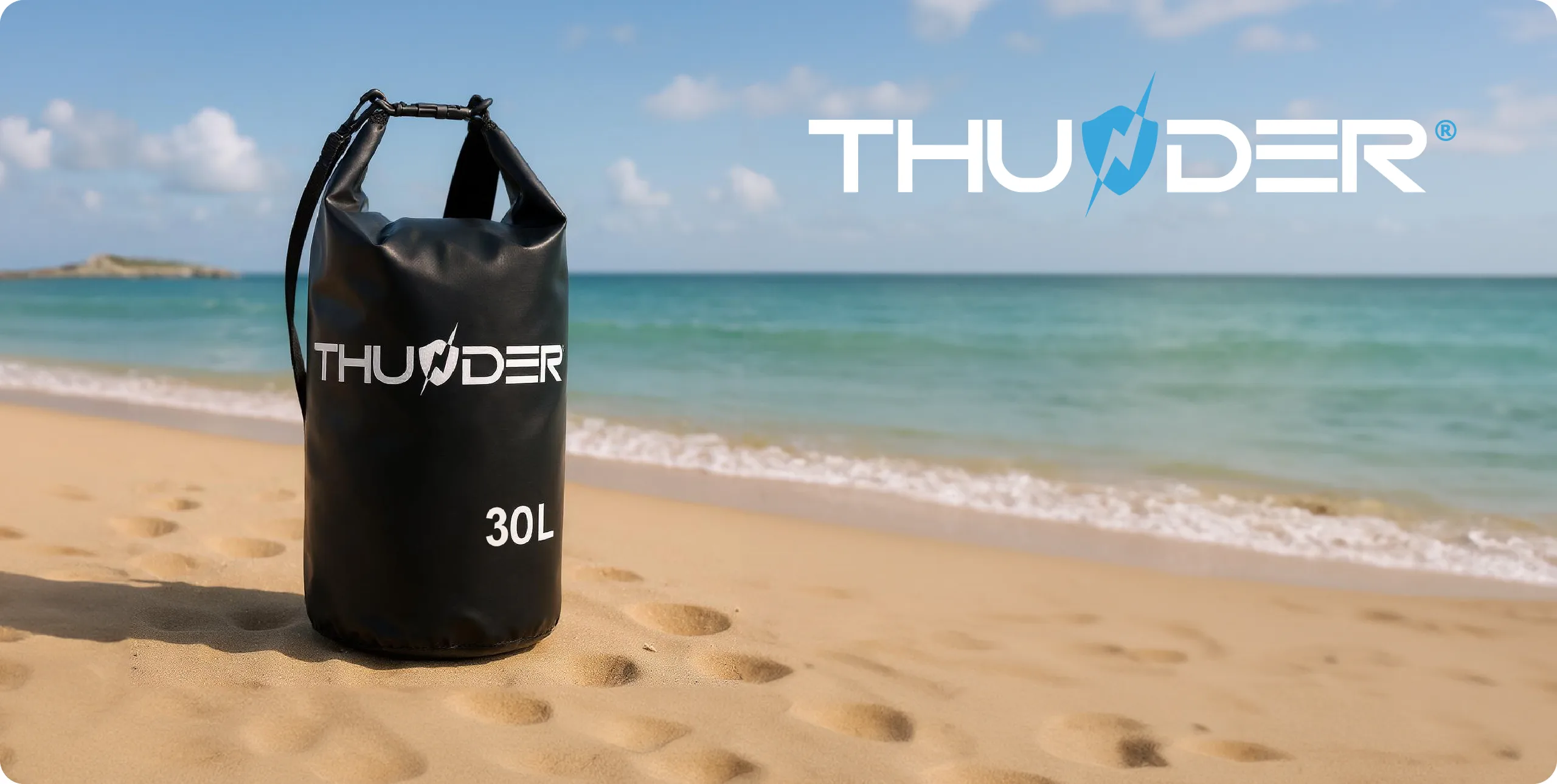 Waterdichte tas van het merk THUNDER 30L