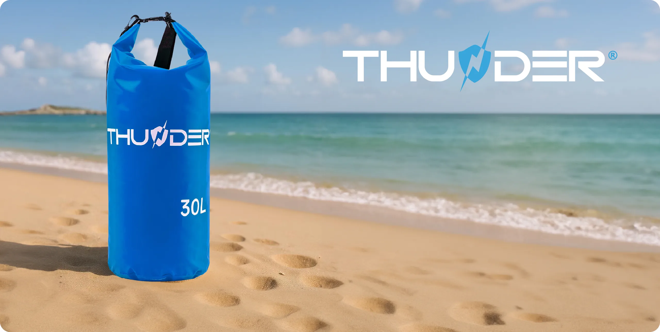 Waterdichte tas van het merk THUNDER 30L