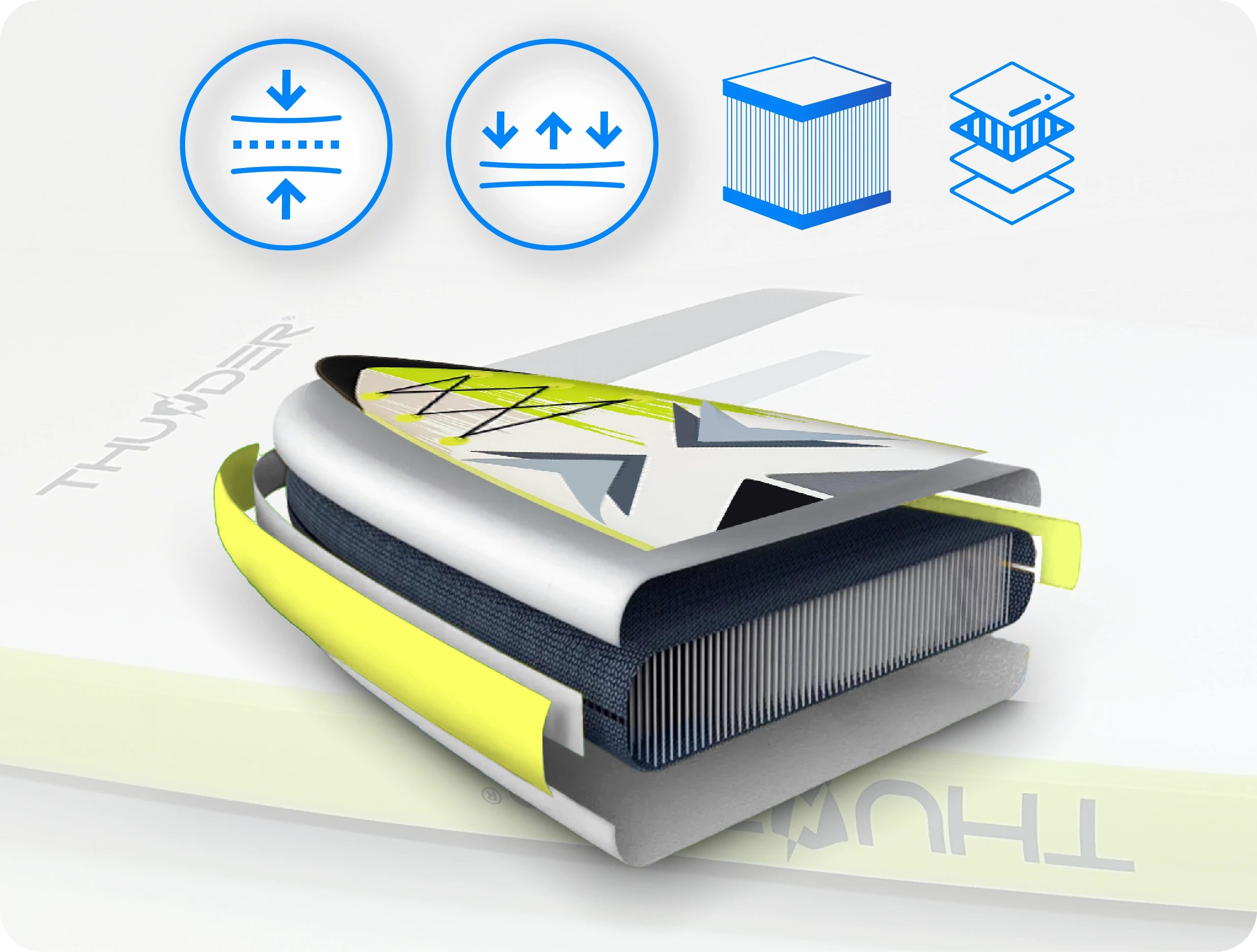 Jakość wykonania deski SUP VELA