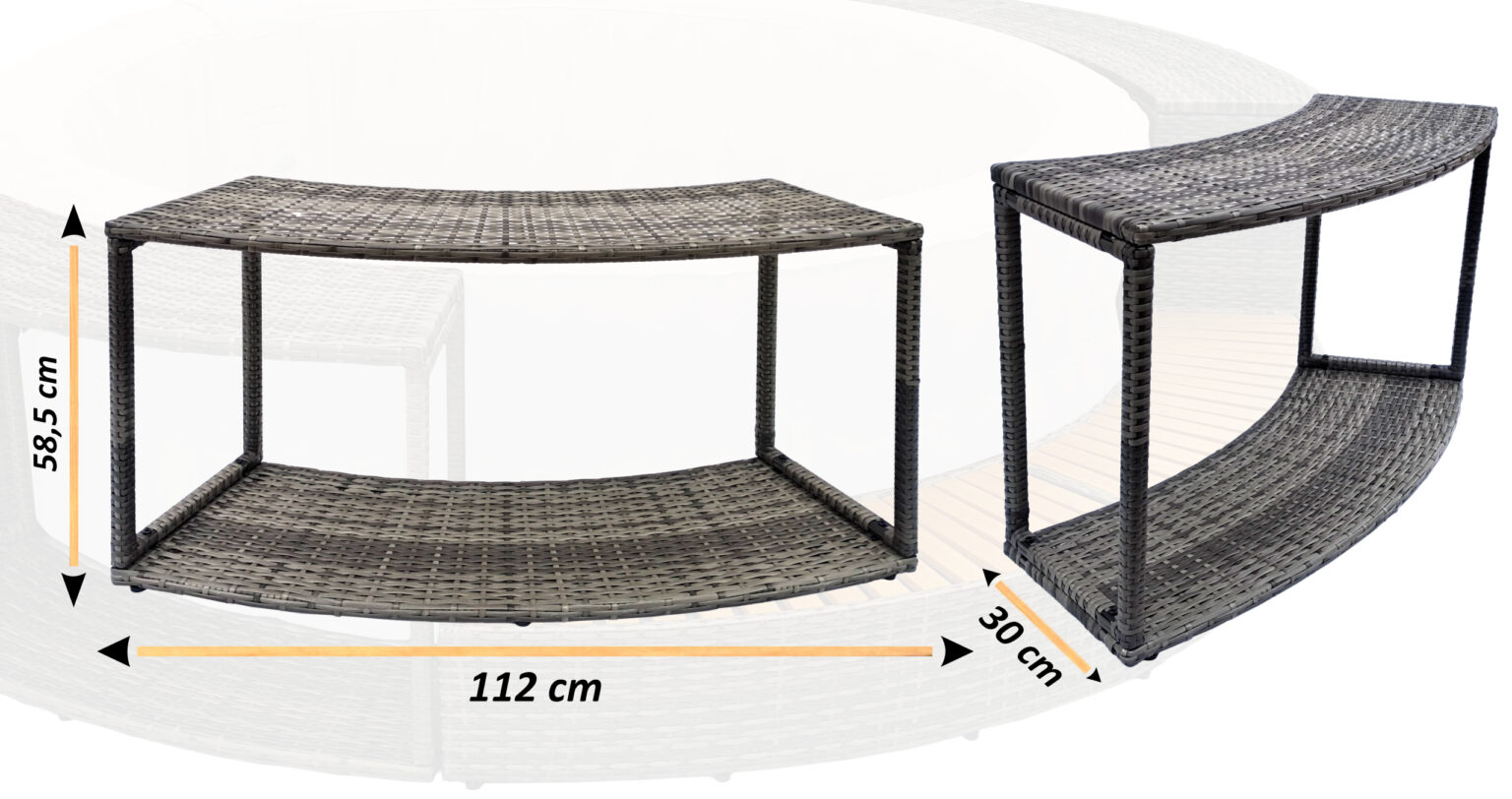Szafka do jacuzzi – wymiary