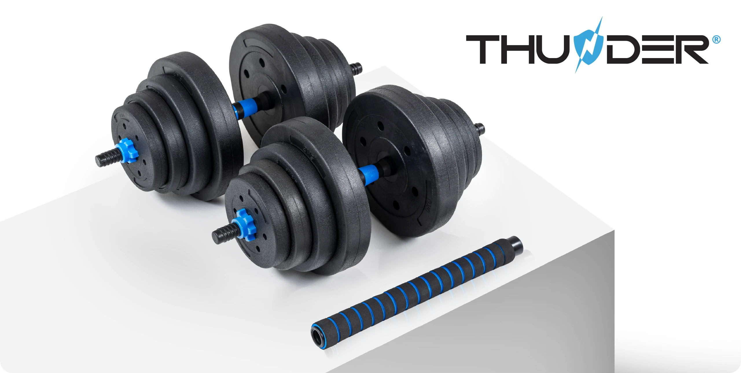 Verstelbare dumbbells set Thunder GYM-03