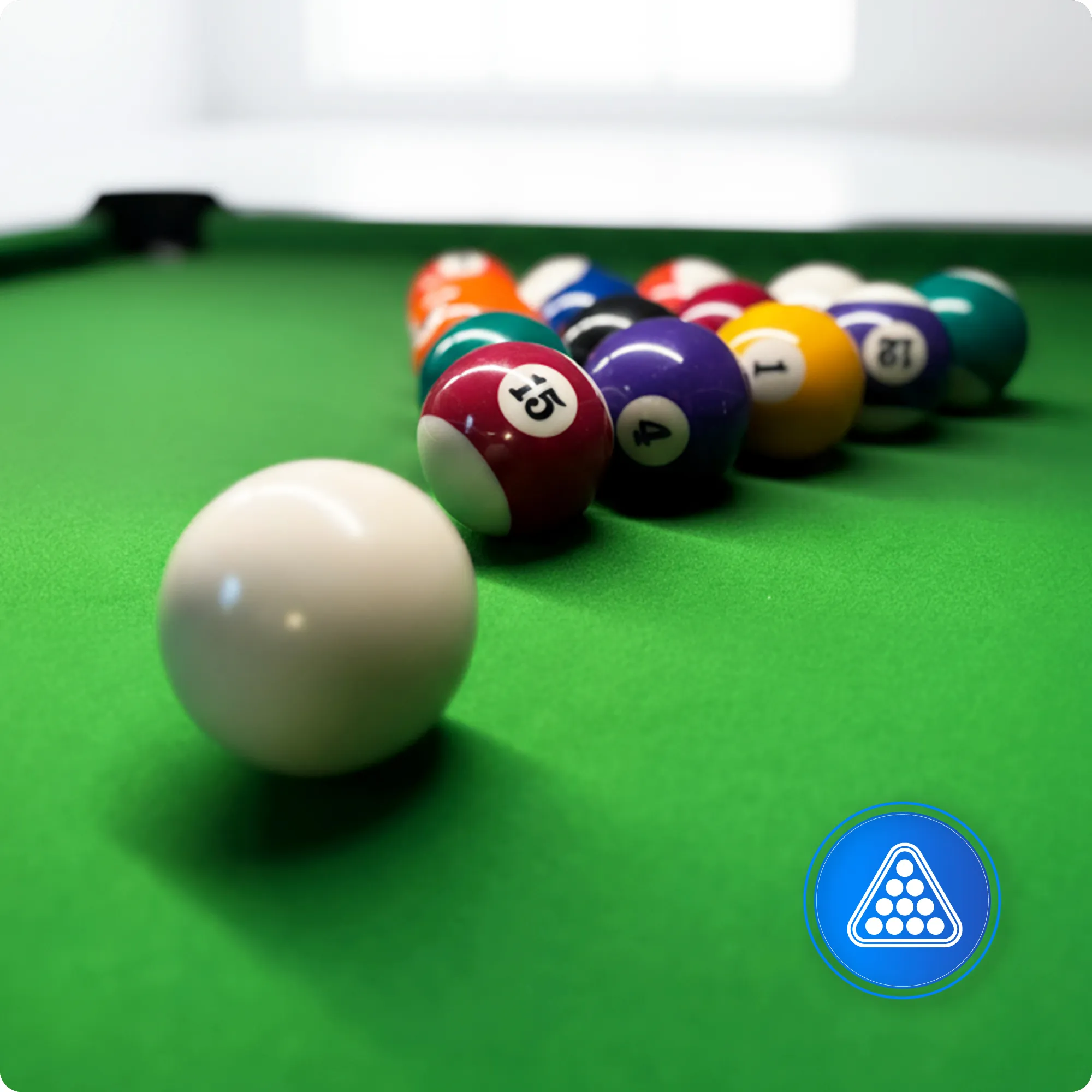 Set van de biljarttafel BOLD-BLACK-8FT