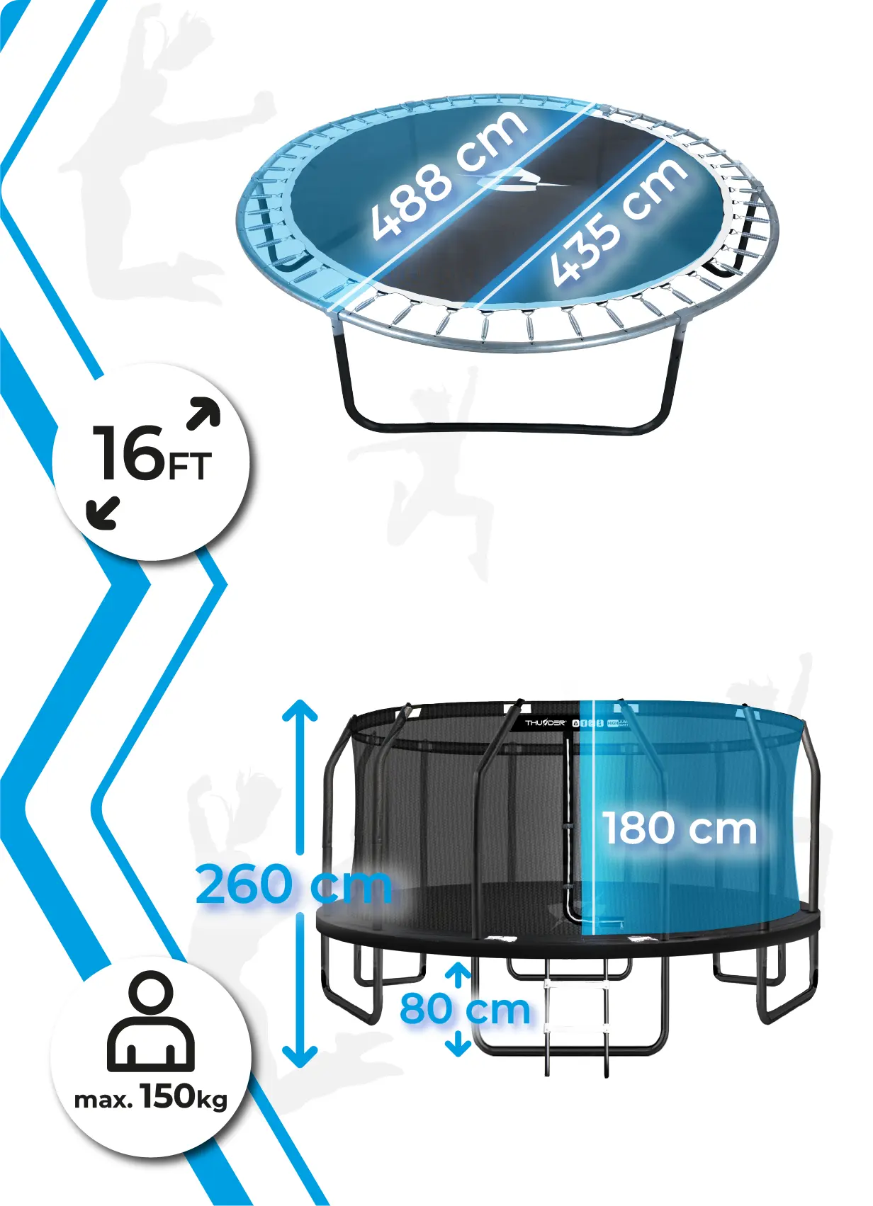 Galwanizowane elementy, drabinka, certyfikaty