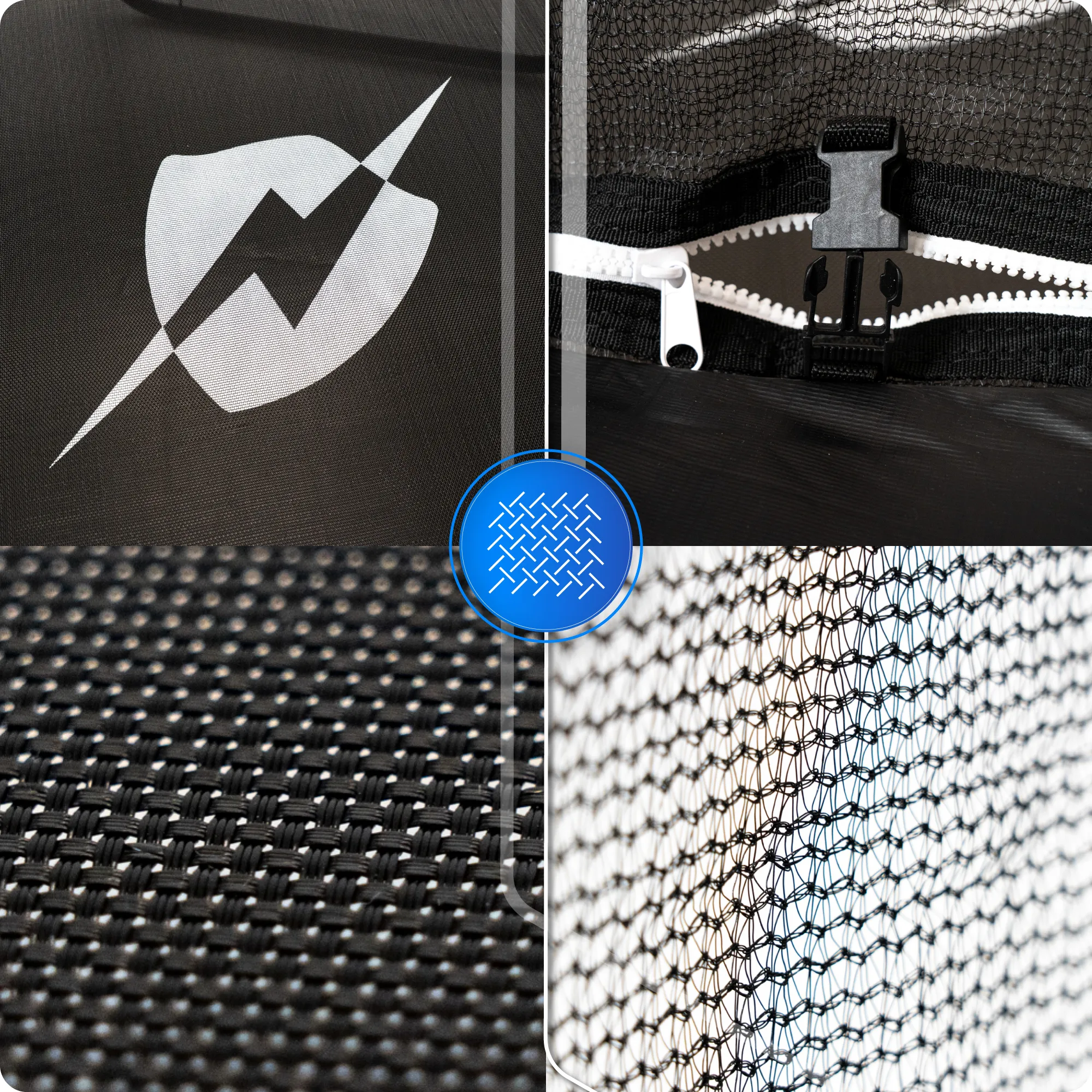 Veilige toegang trampoline