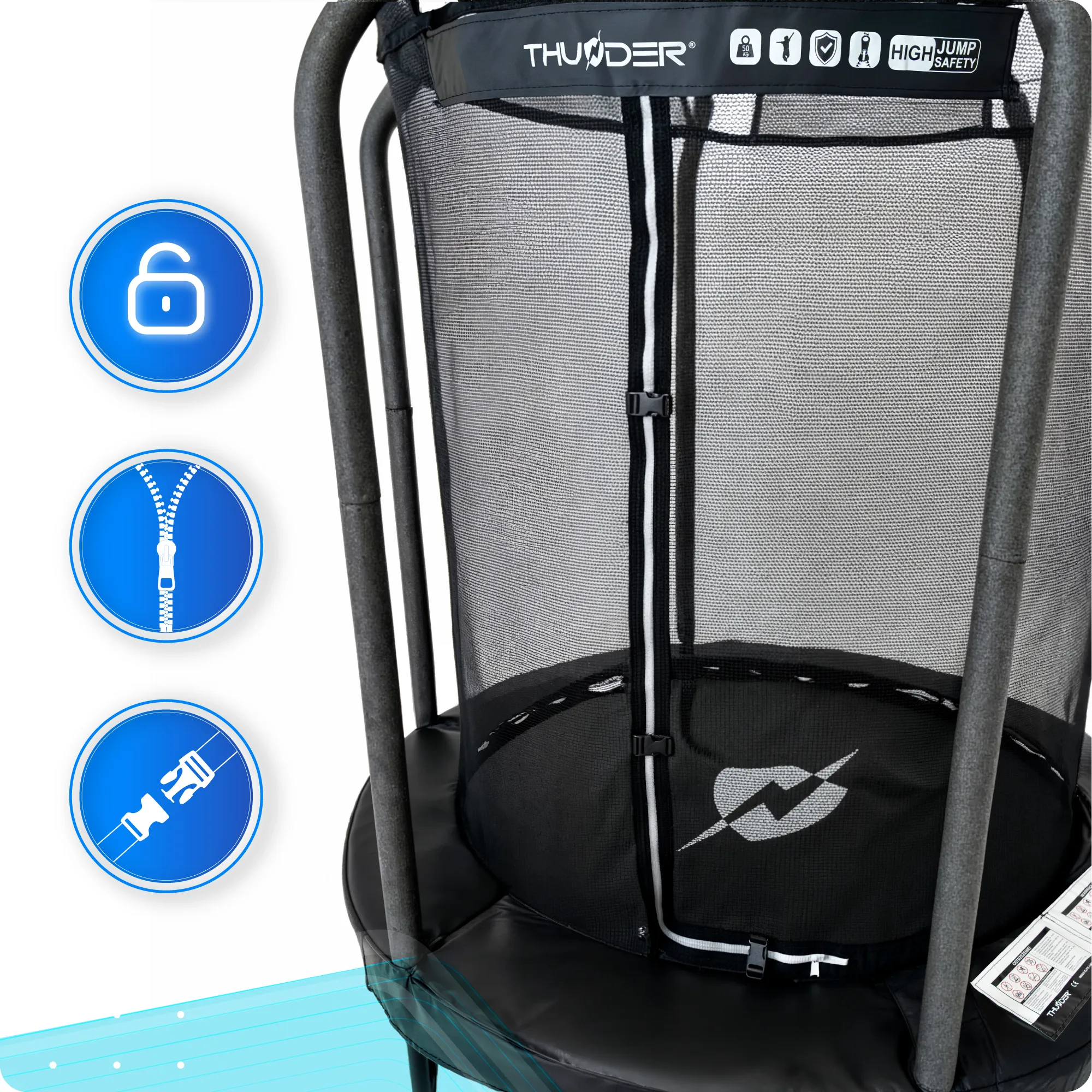 Veiligheid trampoline