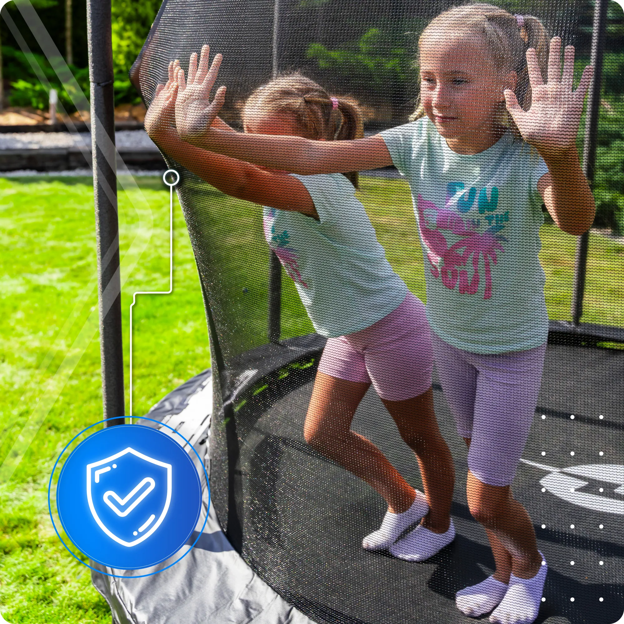 Veiligheid trampoline