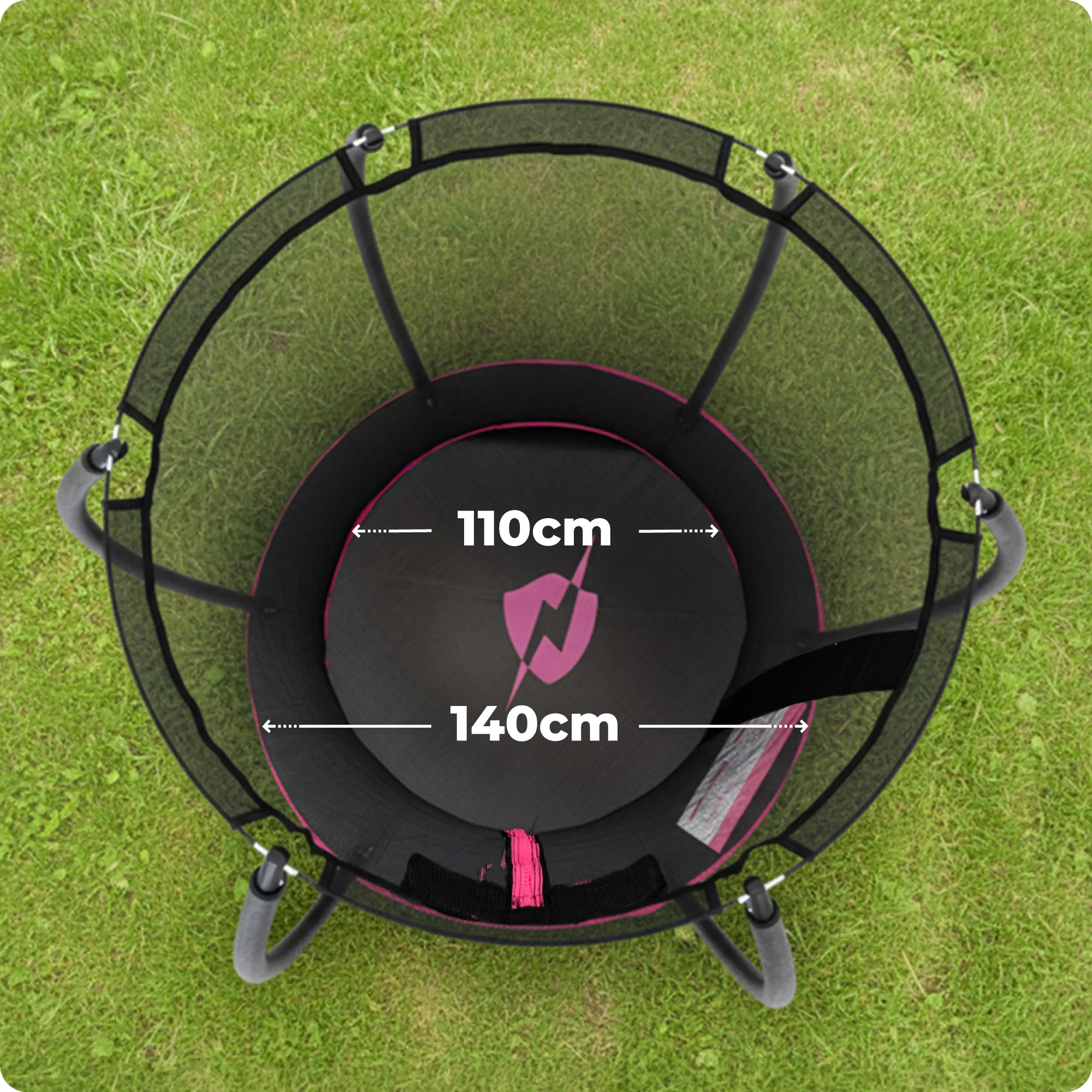 Diameter trampoline