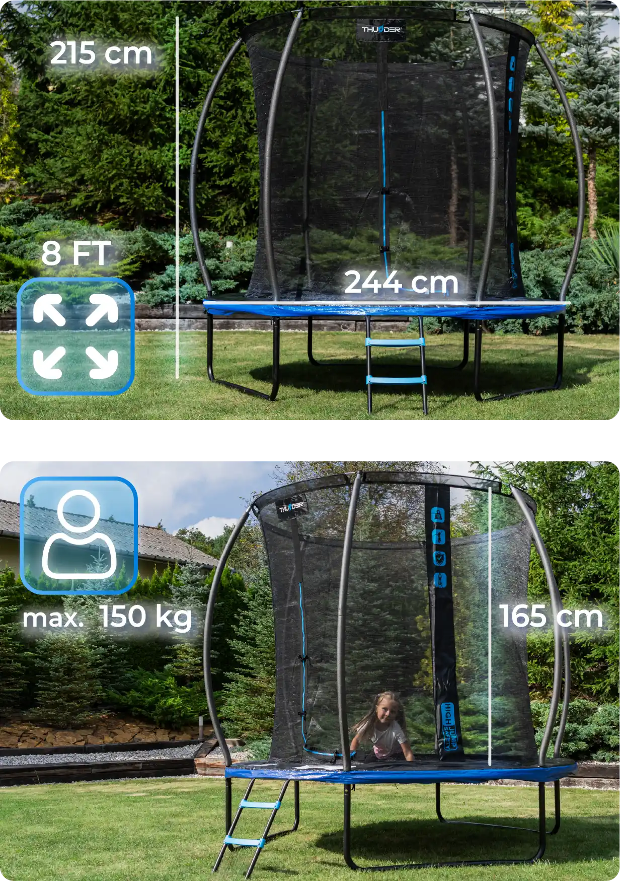 Galwanizowane elementy, drabinka, certyfikaty