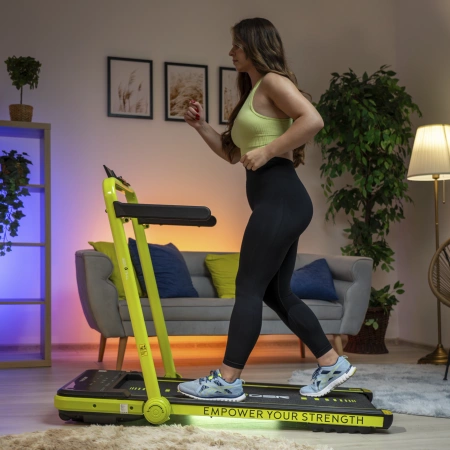 THUNDER IMPACT-LIME elektrische loopband