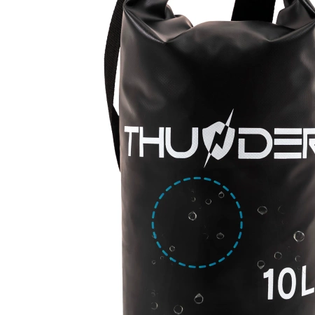 THUNDER waterdichte zak 10 L zwart