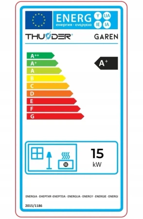 Pelletkachel GAREN RED 15 kW