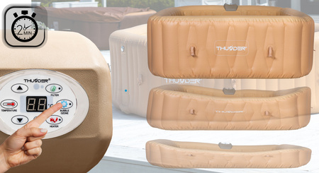 THUNDER FRAPPE opblaasbare Jacuzzi