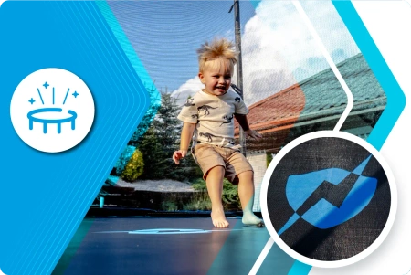 THUNDER INSIDE ULTRA 6FT trampoline (183 cm) BLAUW