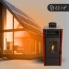 Pelletkachel SOPHIA RED 8,1 kW 