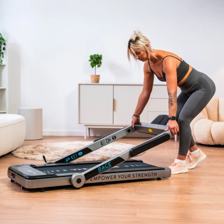 THUNDER RACE-SILVER elektrische loopband