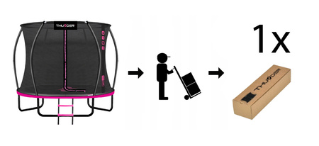 THUNDER INSIDE ULTRA 6FT trampoline (183 cm) ROZE