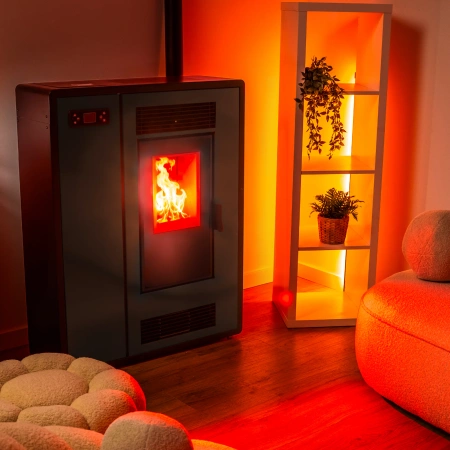 Pelletkachel ARIA BLACK 12 kW