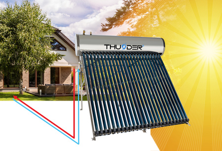 Drukcollector met tank THUNDER 250 L