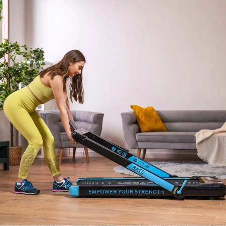 THUNDER RACE-BLACK elektrische loopband