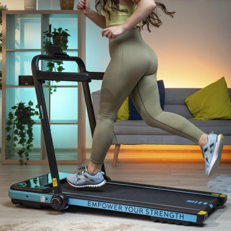 THUNDER IMPACT-BLUE elektrische loopband