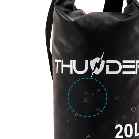 THUNDER waterdichte zak 20 L zwart