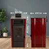 Pelletkachel SOPHIA RED 8,1 kW 