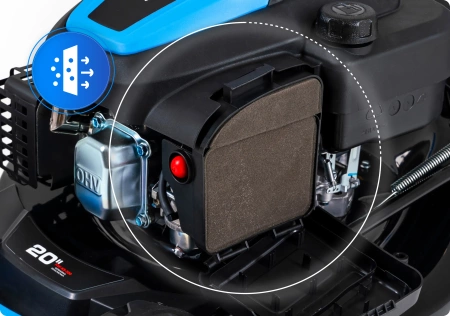 Hexwelt HW-KS-200 benzine grasmaaier 51 cm 3,8 kW met aandrijving