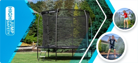 Trampoline THUNDER INSIDE ELITE 8FT (244 cm) BLACK