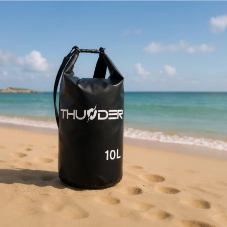 THUNDER waterdichte zak 10 L zwart