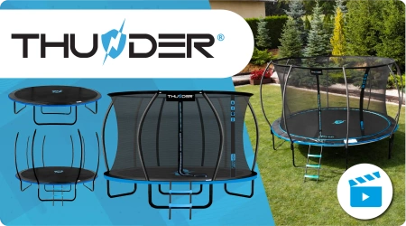 THUNDER INSIDE ULTRA 12FT (366 cm) BLAUWE trampoline