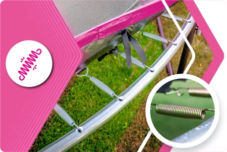 Trampoline THUNDER INSIDE ULTRA 10FT (305 cm) PINK