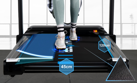 THUNDER RAPID-DS-BLACK elektrische loopband