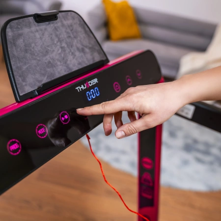 THUNDER RACE-PINK elektrische loopband