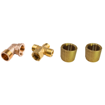 Solarset met drie 20-buis vacuümcollectoren, zonder zonnekabel en zonder tank