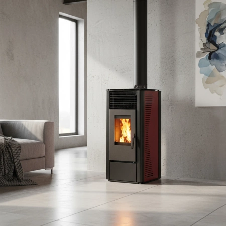 Pelletkachel KARMEN RED 10 kW