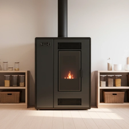 Pelletkachel ARIA BLACK 12 kW