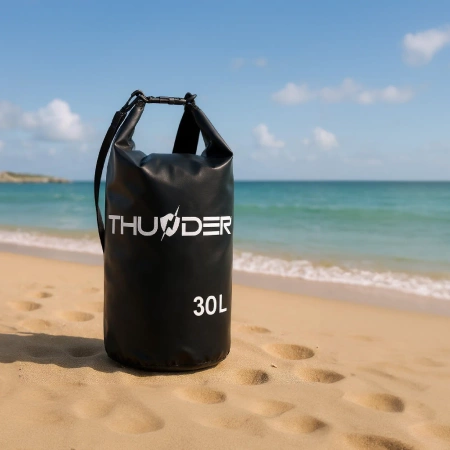 THUNDER waterdichte zak 30 L zwart