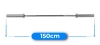 Olympische rechte halterstang 150 cm THUNDER