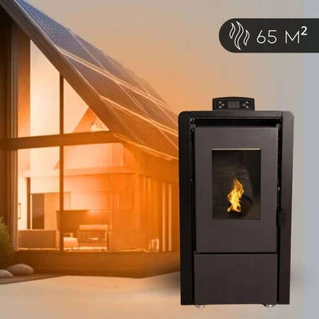 Pelletkachel LEYLA BLACK 6,3 kW