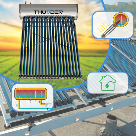 Drukcollector met tank THUNDER 200 L