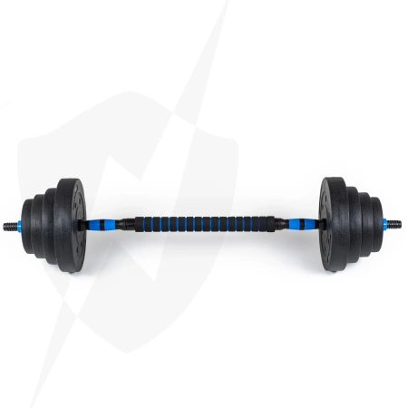 Verstelbare bitumen dumbbells GYM-03 2x20 kg