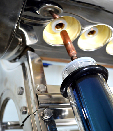 Drukcollector met tank THUNDER 100 L