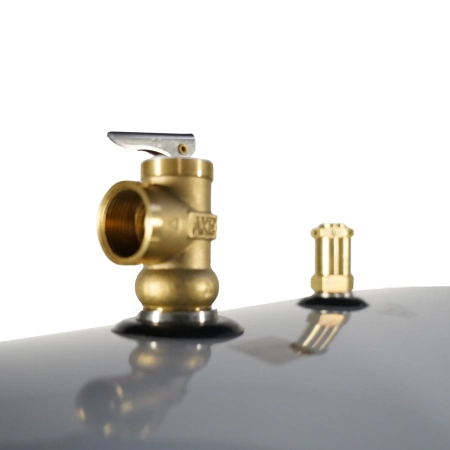 Drukcollector met tank THUNDER 150 L BLACK