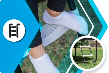 THUNDER INSIDE ELITE 6FT trampoline (183 cm) ZWART