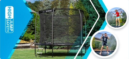 THUNDER INSIDE ELITE 14FT Trampoline (427cm) ZWART