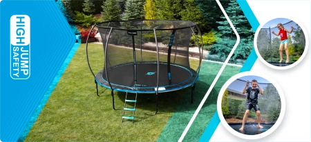 Trampoline THUNDER INSIDE ULTRA 16FT (488 cm) BLUE
