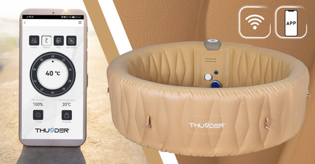 THUNDER LATTE opblaasbare tuin jacuzzi