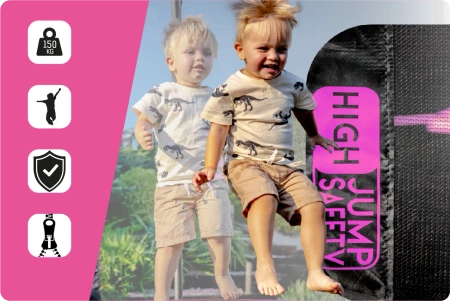 THUNDER INSIDE ULTRA 6FT trampoline (183 cm) ROZE