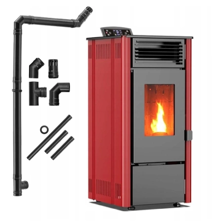 Pelletkachel SOPHIA RED 8,1 kW 